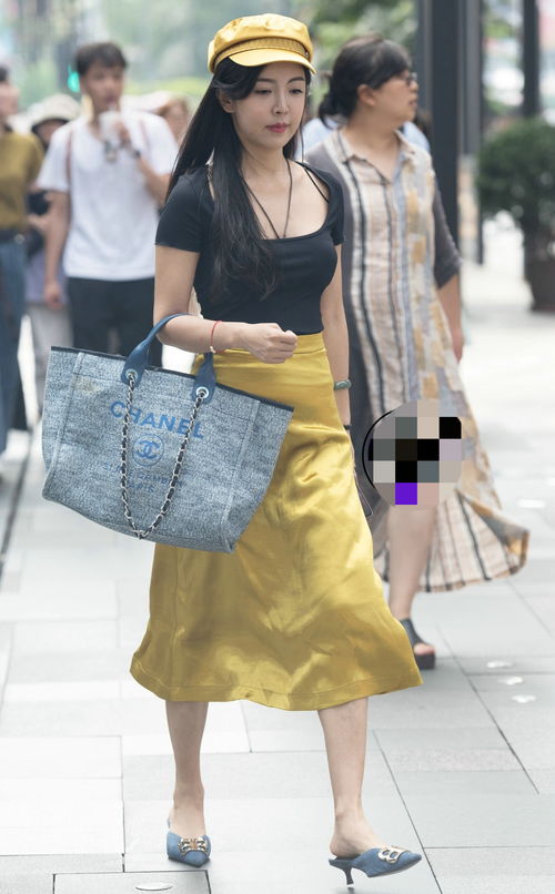 街拍 搭配服飾就是緊跟潮流,復古風格這幾年非常流行