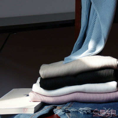 【新款坑條套頭日式針織T恤廠家直銷(xiāo)半高領(lǐng)優(yōu)雅氣質(zhì)修身女士針織衫】長(zhǎng)沙市開(kāi)福區(qū)專(zhuān)衣服裝廠 - 產(chǎn)品庫(kù)